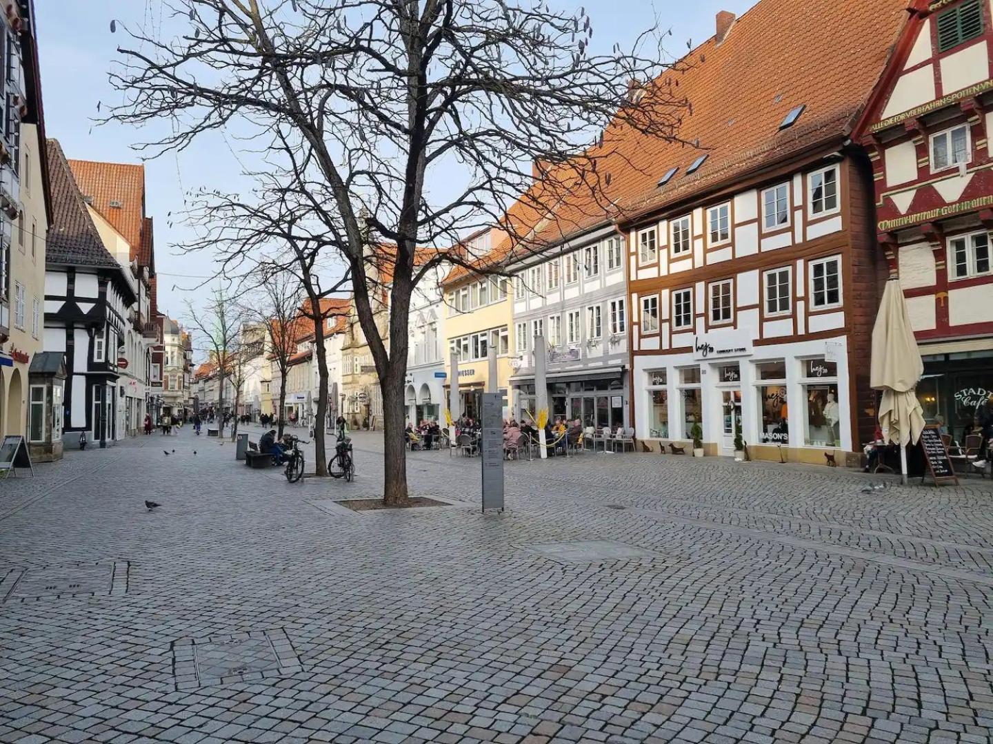 Charysma - Billard-Loft, Fussgaengerzone, Schlafzimmer Mit Smart-Tv, Parkplatz ハーメルン エクステリア 写真