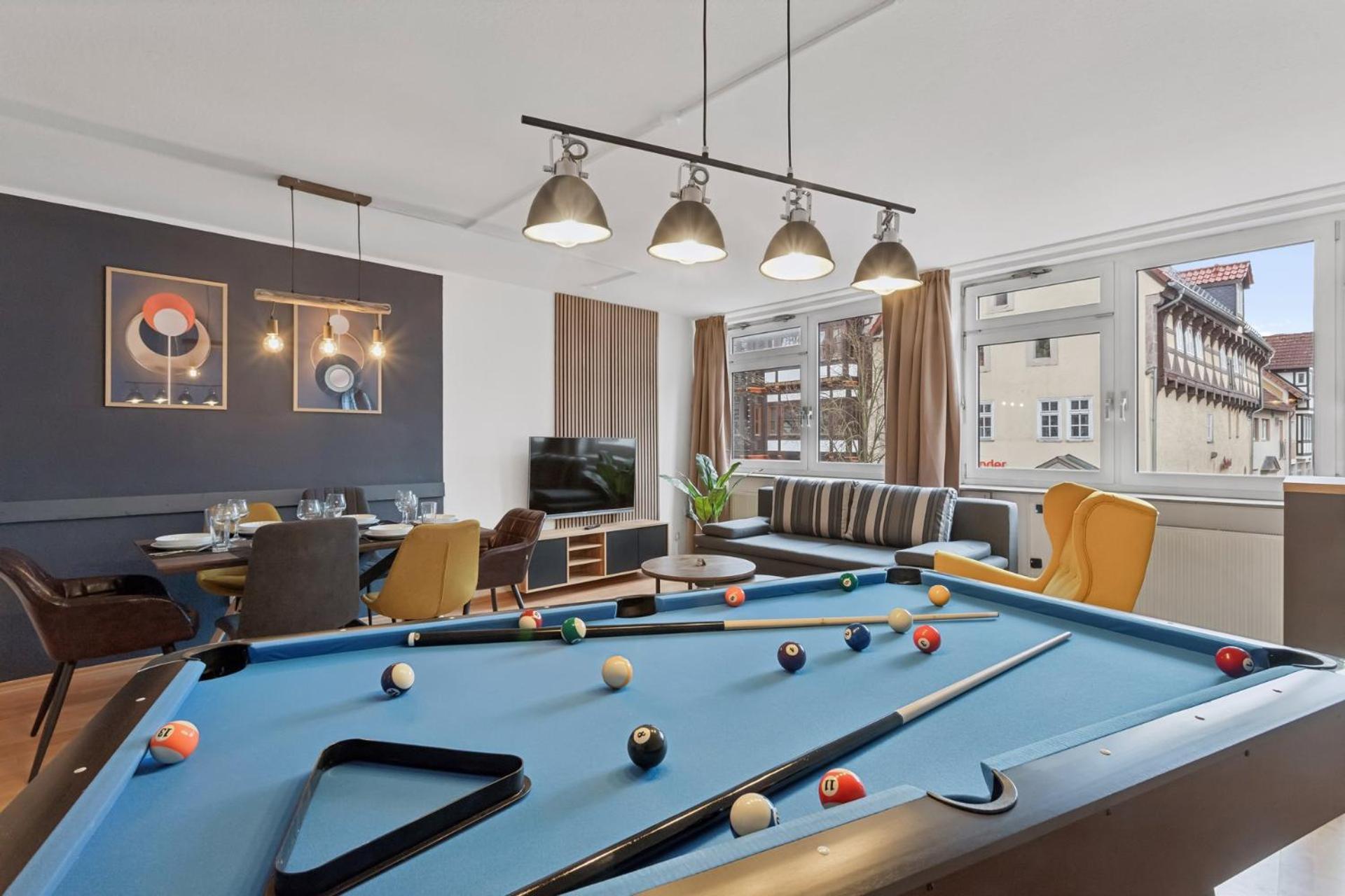 Charysma - Billard-Loft, Fussgaengerzone, Schlafzimmer Mit Smart-Tv, Parkplatz ハーメルン エクステリア 写真